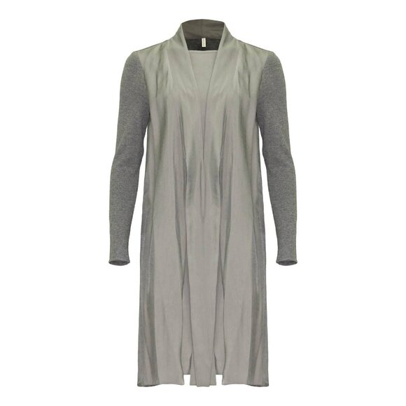 Annette Gortz AW/21 Ship Olive Sheath Grey Tie Dress - Picture 1 of 12